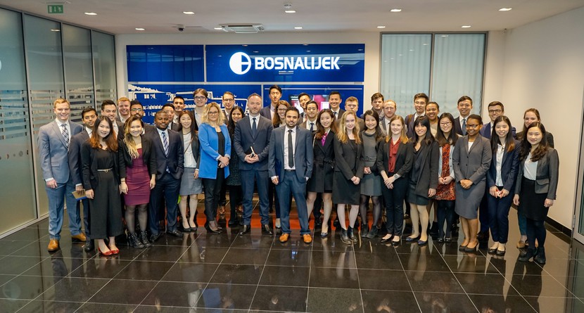 Postgraduate Students from the American  University Yale visit Bosnalijek